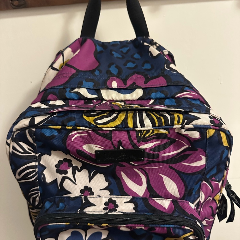 Vera Bradley Backpack- African Violet Print